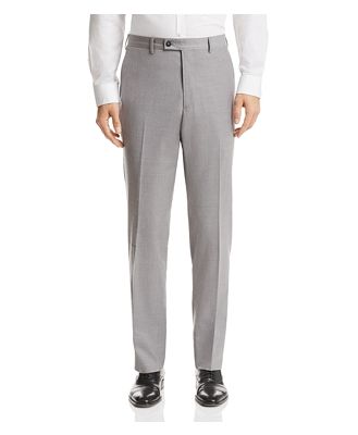 The Men's Store at Bloomingdale's Classic Fit Wool Dress Pants - 100% Exclusive