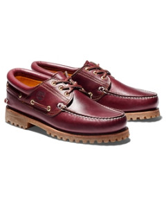 Timberland Men's Authentic Lace Up Lug Sole Boat Shoes