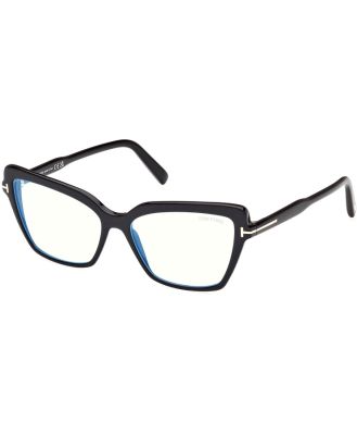 Tom Ford Cat Eye Blue Light Glasses, 55mm