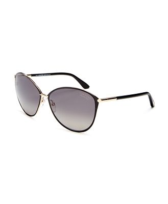 Tom Ford Penelope Polarized Cat Eye Sunglasses, 59mm