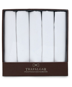 Trafalgar Premium Handkerchiefs, Box of 5
