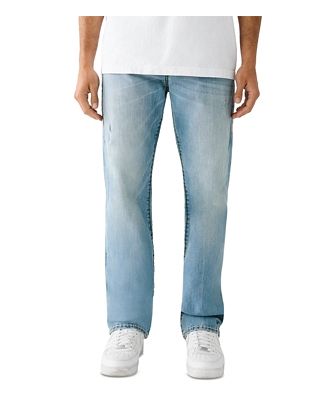 True Religion Ricky Super T Straight Fit Jeans in Brussels Blue