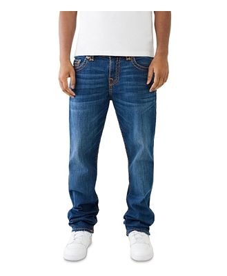 True Religion Ricky Super T Straight Fit Jeans in Diver Dark