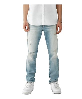 True Religion Rocco Flap Super T Relaxed Fit Jeans in Hamilton Blue