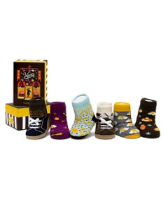 Trumpette Wonka x Trumpette Boys' Chocolate Bootie Socks - Baby