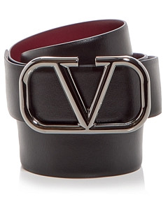 Valentino Garavani Men's Reversible Leather Belt