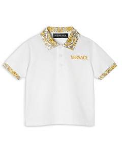Versace Boys' Barocco Pique Polo Shirt - Baby