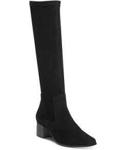 Whistles Women's Blaire Square Toe Stretch Knee High Boots