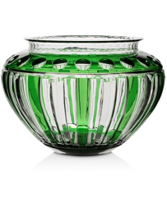 William Yeoward Crystal Emerald Centerpiece Bowl