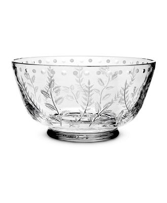 William Yeoward Crystal Fern Centerpiece Bowl, 12