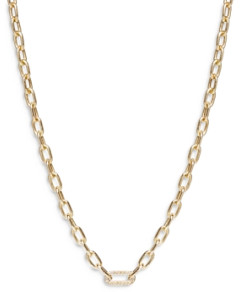 Zoe Chicco 14K Yellow Gold Diamond Chain Necklace