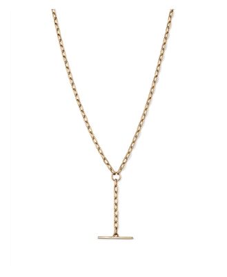 Zoe Chicco 14K Yellow Toggle Y Necklace, 18