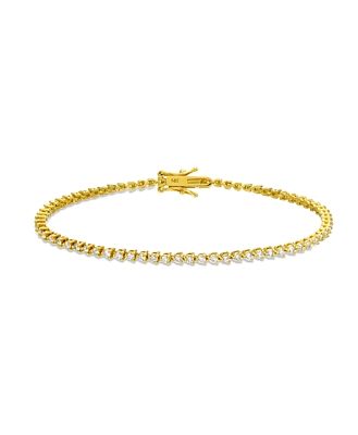 Zoe Lev 14K Yellow Gold Diamond Tennis Bracelet