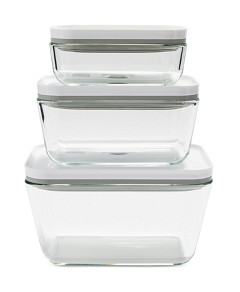 Zwilling J.a. Henckels Fresh & Save Vacuum Glass Containers, Set of 3
