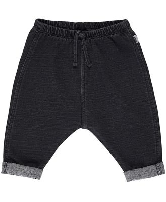 Bonds Baby Re-Loved Denim Pant in Washed Black Denim Size:
