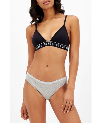 Bonds Bloody Comfy Period Bikini Moderate in Bcu Grey Marle Size: