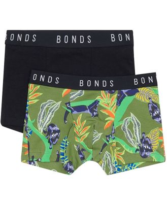 Bonds Boys Hipster Trunk 2 Pack Size: