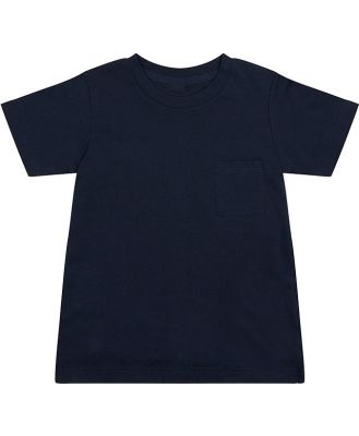 Bonds Boys Next Gen Crew Tee in Nu Navy Size: 5, Cotton