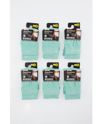 Bonds Comfytails Side Seamfree Full Brief 12 Pack in Lagoonaluka Size: