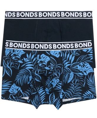 Bonds Faves Trunk 2 Pack in Palm Shadow Size: