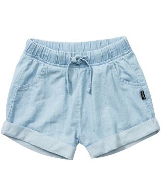 Bonds Girls Chambray Short in Chambray Blue Size: