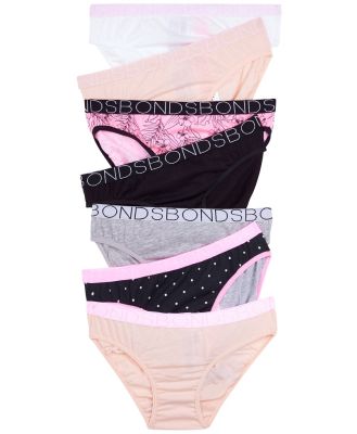 Bonds Girls Cotton Bikini 7 Pack Size: