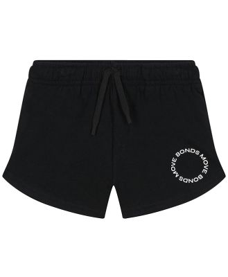 Bonds Girls Move Terry Short in Nu Black Size: