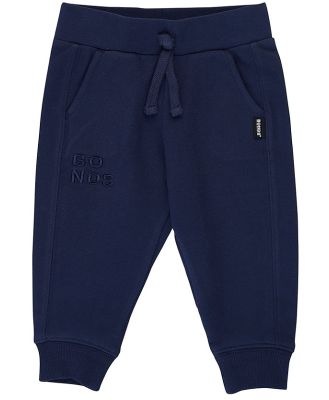 Bonds Infant Stretch Sweats Trackie in Black Sea Navy Size: