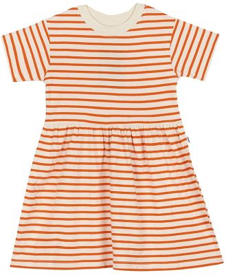 Bonds Kids Cotton Next Gen Tee Dress Short Sleeve in Stripe 4U