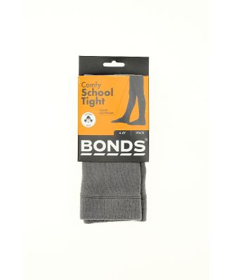 Bonds Kids Cotton School Tight 1 Pack in Grey Size: