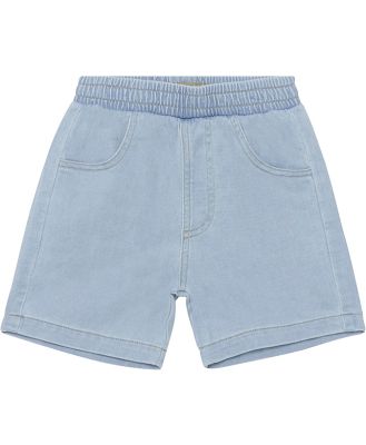 Bonds Kids Denim Jort in Basic Summer Blue Size: