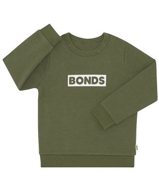 Bonds Kids Tech Sweats Pullover in Hiker Green Size: