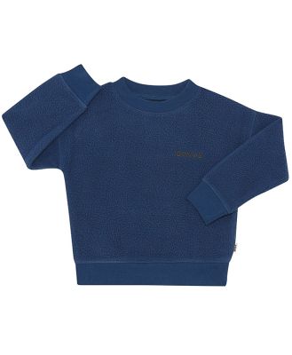Bonds Kids Teddy Fleece Pullover in Bastille Blue Size: