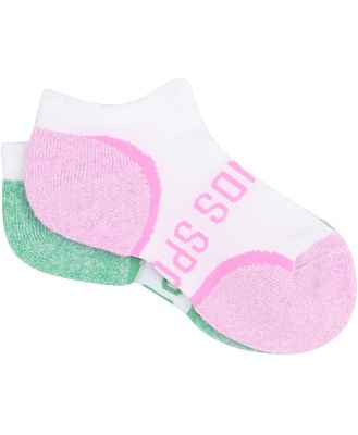 Bonds Kids Ultimate Comfort Low Cut Socks 2 Pack - White Size: