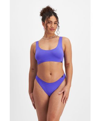 Bonds Match Its Seamless Hi Bikini in Amped Purple Size: