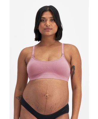 Bonds Maternity Wirefree Crop in Summer Musk Size: