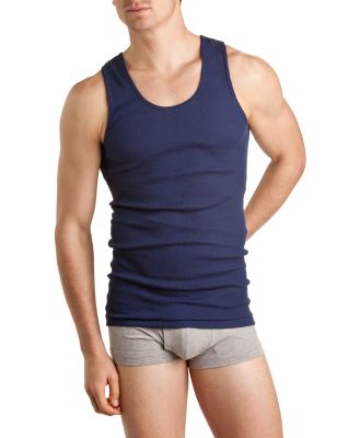 Bonds Men's Chesty 2 Pack Cotton Top in Dark Blue Size: