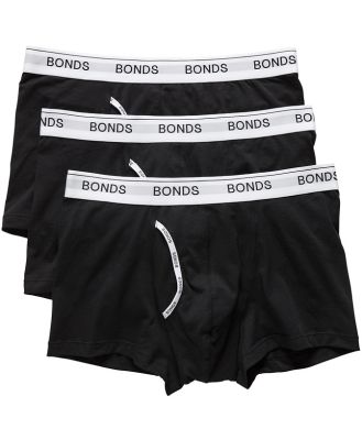 Bonds Men's Cotton Guyfront Trunk 3 Pack Size: