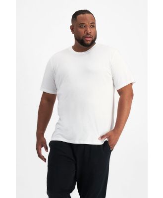 Bonds Men's Cotton Midweight Crew Tee in Nu White Size: