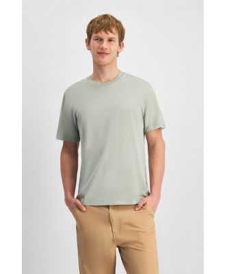 Bonds Men's Cotton Midweight Crew Tee in Old Army Size: