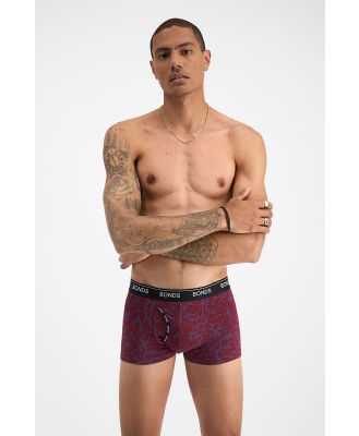 Bonds Men's Guyfront Trunk in Roses You Left Size: