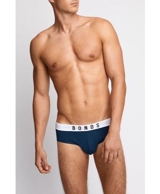 Bonds Men's Originals Cotton Brief in Seal Rocks Size: