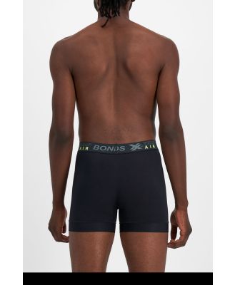 Bonds Men's X-Temp Air Trunk in Nu Black Size: