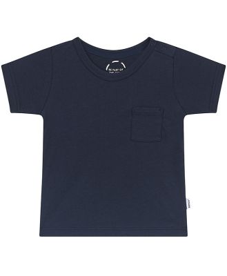 Bonds Newbies Cotton Short Sleeve Crew T-Shirt in Nu Navy Size: 2, Aussie Cotton