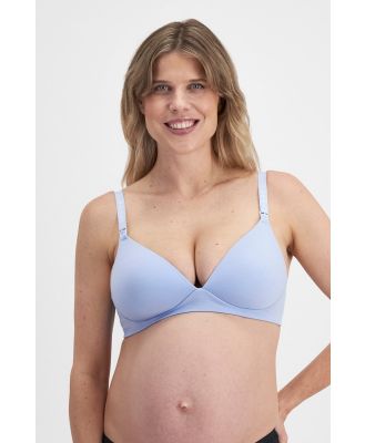 Bonds Originals Maternity Wirefree Contour Bra in Crystal Waters Size: