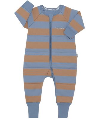 Bonds Padded Zip Wondersuit in Stripe Xov Size: