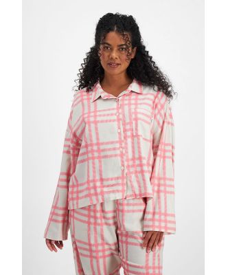 Bonds Sleep Flannelette Shirt in Check Out Size: