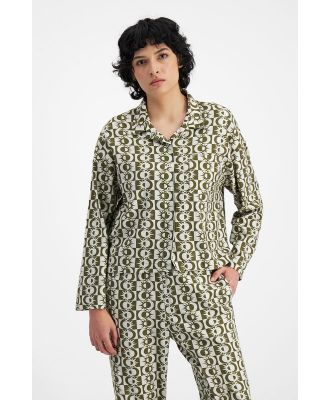Bonds Sleep Flannelette Shirt in Sun/Moon Size: