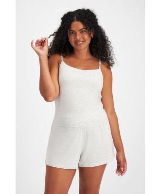 Bonds Sleep Viscose Bamboo Blend Support Singlet in Cloudy Marle Size: