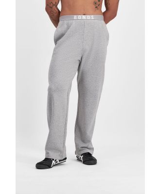 Bonds Sweats Cotton Logo Straight Leg Trackie in Electric Marle Size: